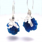 Cavansite earring small
