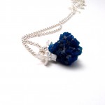 Cavansite necklace burst