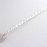 White Salt Spoon back
