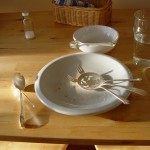 Hybridized flatware setting